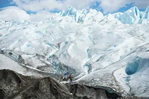 Tiny Prints: Hiking on a Glacier. Creator: Dorte Verner