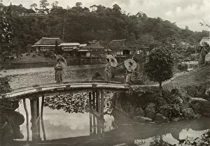 Kinki Prints: Hikone, 1910. Creator: Herbert Ponting