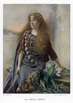 Hilda Gallery: Hilda Moody, British actress, 1901.Artist: Ellis & Walery