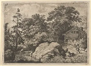 Everdingen Prints: The Hill, 17th century. Creator: Allart van Everdingen