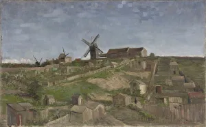 Kröller Müller Museum Prints: The Hill of Montmartre, 1886