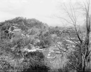 Hill Station Prints: Hill station, India, c1902. Creator: Kirk & Sons of Cowes
