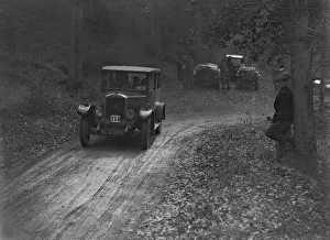 Hillman Prints: Hillman 11 saloon competing in the Sunbeam Motor Car Club Bognor Trial
