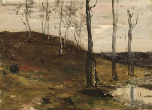 Hunt William Morris Prints: Hillside with Trees, 1872 / 78. Creator: William Morris Hunt