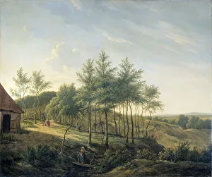 Arcadian Prints: Hilly Landscape, 1814. Creator: Gerrit Jan Michaelis