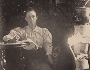Hilma af Klint, c. 1890. Creator: Anonymous