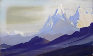 Tempera On Canvas Collection: Himalayas, 1940