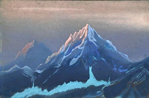 Tibetan Buddhist Collection: Himalayas, 1943. Artist: Roerich, Nicholas (1874-1947)