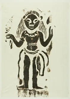 Myth Collection: Hina, 1891-93. Creator: Paul Gauguin