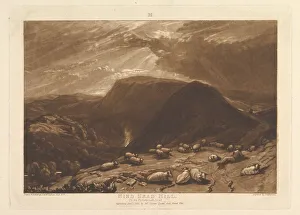 Hind Head Hill, On the Portsmouth Road (Liber Studiorum, part V, plate 25), January 1 Hind Head Hill, On the Portsmouth Road (Liber Studiorum, part V, plate 25), January 1