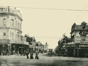 Australia Oceania Gallery: Hindley Street, Adelaide, 1901. Creator: Unknown