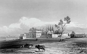 Roberts Emma Prints: Hindoo Temple at Chandngoan, 1835. Creator: Thomas Shotter Boys