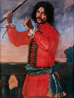 Hindrik Hasenberger, the court jester, 1651. Artist: Ehrenstrahl Hindrik Hasenberger, the court jester, 1651. Artist: Ehrenstrahl