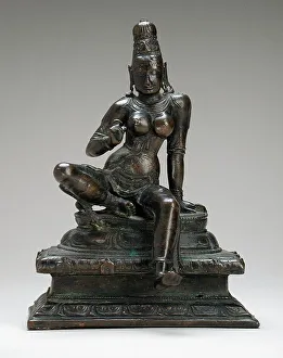 Gauri Prints: The Hindu Goddess Parvati, 11th century. Creator: Unknown