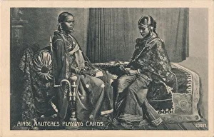 Hindu Nautches Playing Cards, c1910