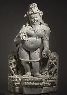 Sage Prints: The Hindu Sage Agastya, Lakhi Sarai, 12th century Creator: Unknown