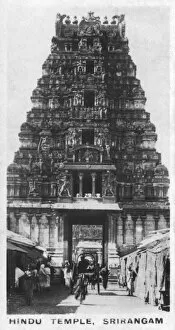 Hindu Temple, Srirangam, India, c1925