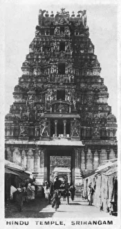 Indian Empire Prints: Hindu Temple, Srirangam, India, c1925