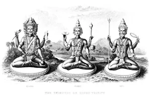 The Hindu Trinity, c1800