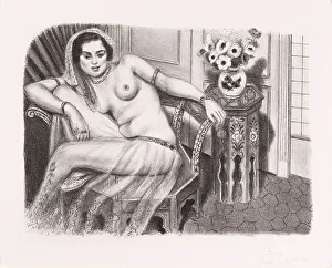 Henri 1869 1954 Prints: Hindu in a Voille Skirt (Hindoue à la jupe de tulle)