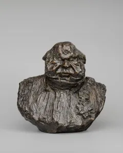 Daumier Honor And Xe9 Prints: Hippolyte-Abraham Dubois, model c. 1832 / 1835, cast 1929 / 1950. Creator: Honore Daumier