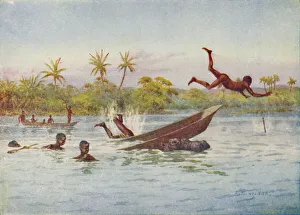 A Hippopotamus Hunt in Central Africa, 1924