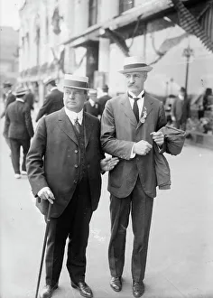 Hiram Warren Johnson & Gifford Pinchot, between c1915 and c1920. Creator: Bain News Service