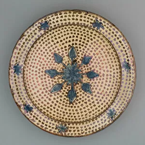 Valencian Gallery: Hispano-Moresque Plate, Spain, 1500 / 1650. Creator: Unknown