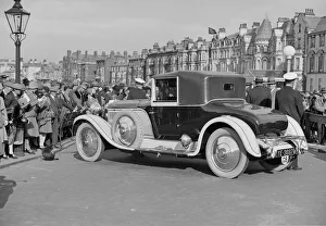 Hispano-Suiza 30 hp of M Graham-White at the Southport Rally, 1928. Artist: Bill Brunell