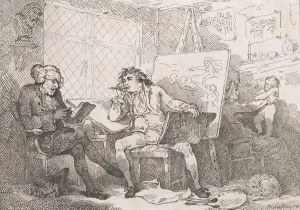 The Historian Animating The Mind of A Young Painter, 1784. 1784