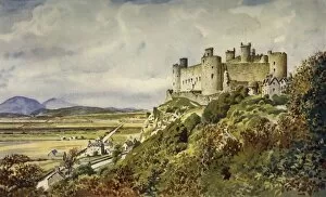 Gwynedd Collection: Historic Harlech Castle, Famed in Welsh Song, c1948. Creator: Unknown