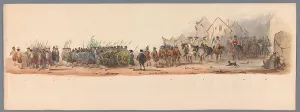 Reenactment Prints: Historical parade at the second centenary of the Utrecht University