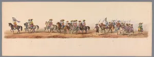 Reenactment Prints: Historical parade at the second centenary of the Utrecht University