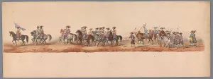 Reenactment Prints: Historical parade at the second centenary of the Utrecht University