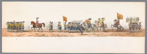 Reenactment Prints: Historical parade at the second centenary of the Utrecht University