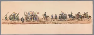 Reenactment Prints: Historical parade at the second centenary of the Utrecht University