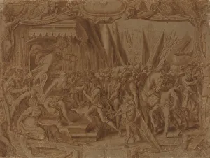 Historical Scene, third quarter 16th century. Creator: Unknown Historical Scene, third quarter 16th century. Creator: Unknown