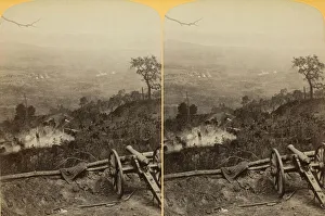 Bennett Henry Hamilton Gallery: Historical Sycamore Tree, Orchard Knob in the distance, 1889