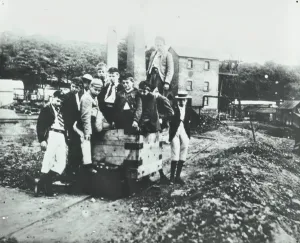 Camberwell Prints: History class, Bellenden Road School, Camberwell, London, 1908