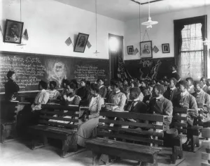 John Smith Prints: History class, Tuskegee Institute