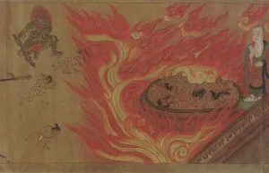 Color On Paper Prints: History of the temple called Yatadera, Muromachi period, 1333-1573. Creator: Unknown