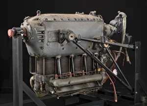 Hitachi Hatsukaze 11, Ha 11 Model 11, Inverted In-line 4 Engine, 1941 Hitachi Hatsukaze 11, Ha 11 Model 11, Inverted In-line 4 Engine, 1941