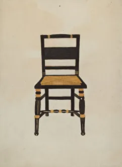 Hitchcock Chair, 1935 / 1942. Creator: Genevieve Sherlock