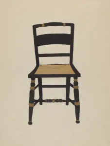 Hitchcock Chair, 1935 / 1942. Creator: Genevieve Sherlock