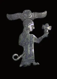Hittite gold figure of a King or God
