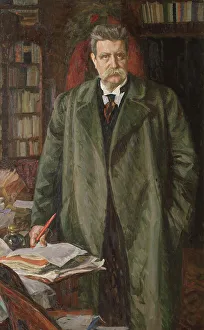 Bergh Sven Richard Prints: Hjalmar Branting, 1860-1925. Creator: Sven Richard Bergh