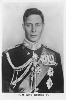 George Vi Prints: HM King George VI (1895-1952), 1937