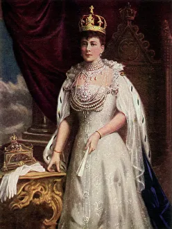T Leman Hare Prints: H.M. Queen Mary, c1911. Creator: Unknown