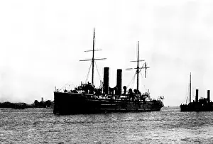 Steamship Prints: H.M.S. 'Crescent, ' to be commanded by the Duke of York