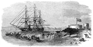 Saxe Coburg And Gotha Duke Of Prints: H.M.S. Euryalus, with Prince Alfred on board